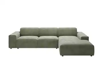 Gray & Jones Ecksofa Baltic Breeze Grün rechts Cordstoff Armlehne Typ 2