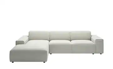 Gray & Jones Ecksofa Baltic Breeze Hellgrau links Cordstoff Armlehne Typ 2