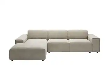 Gray & Jones Ecksofa Baltic Breeze Taupe links Cordstoff Armlehne Typ 2