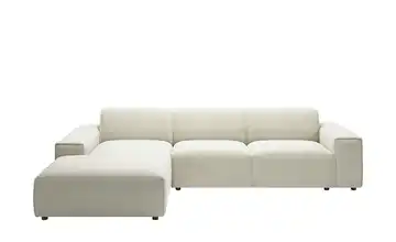 Gray & Jones Ecksofa Baltic Breeze Beige links Cordstoff Armlehne Typ 2