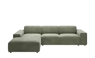 Gray & Jones Ecksofa Baltic Breeze Grün links Cordstoff Armlehne Typ 2