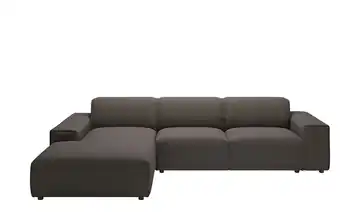 Gray & Jones Ecksofa Baltic Breeze Braun links Mikrofaser Armlehne Typ 2