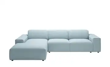 Gray & Jones Ecksofa Baltic Breeze Hellblau links Mikrofaser Armlehne Typ 2