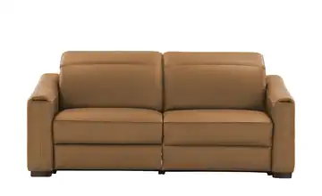 Ravensberger Werkstätten Einzelsofa Echlederbezug Corby Cognacbraun Relaxfunktion rechts