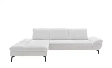 Ecksofa Malena Creme links Grundfunktion