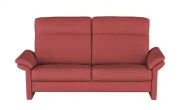 Einzelsofa Leder Mayla Karminrot Erweiterte Funktion 210 cm