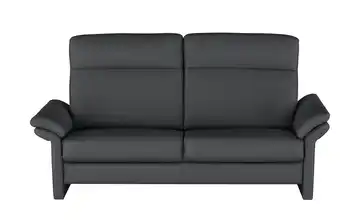 Einzelsofa Leder Mayla Schwarz ohne 210 cm