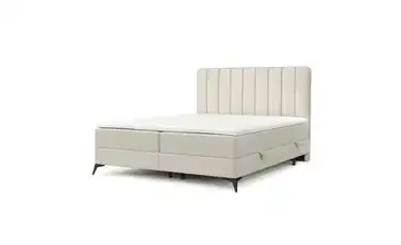maison de rêve Boxbett mit Stauraum Creme 140x200 cm