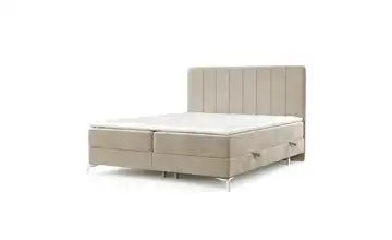 maison de rêve Boxbett mit Stauraum Beige 120x200 cm