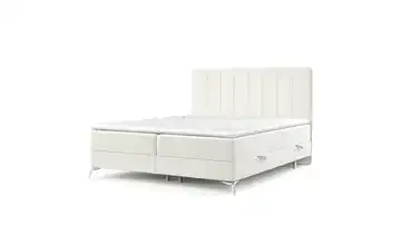 maison de rêve Boxbett mit Stauraum Creme 142 cm 140x200 cm