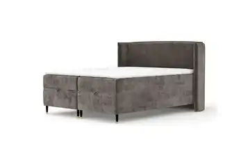 Boxbett mit Stauraum 140x200 cm Braun