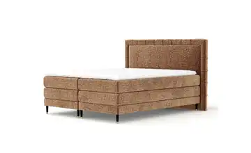 Boxbett 210 cm 167 cm Kupferfarben 140x200 cm