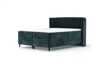 Boxbett mit Stauraum Grün 140x200 cm