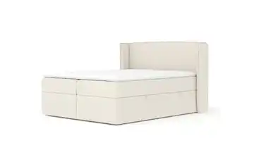 Boxbett mit Stauraum 158 cm 140x200 cm Hellbeige