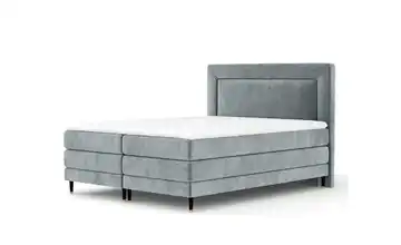 Boxbett 140x200 cm Grau