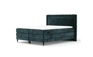 Boxbett 140x200 cm Türkis/Petrol 167 cm