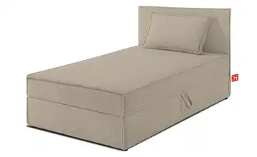 KONSIMO Boxbett Roti Beige 80x200 cm
