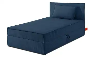 KONSIMO Boxbett Roti Marineblau 100x200 cm