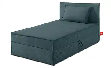 KONSIMO Boxbett Roti Blau 80x200 cm