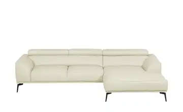 Ecksofa Atlanta Creme rechts Grundfunktion