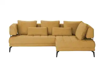 switch Ecksofa Giotto Gelb rechts Erweiterte Funktion