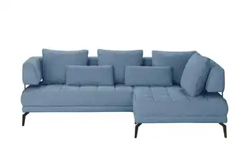 switch Ecksofa Giotto Hellblau rechts Erweiterte Funktion