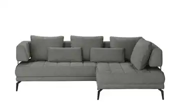 switch Ecksofa Giotto Grau rechts Erweiterte Funktion