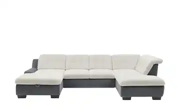 Lounge Collection Wohnlandschaft Davinci Natur, Anthrazit rechts Erweiterte Funktion