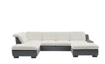 Lounge Collection Wohnlandschaft Davinci Natur, Anthrazit links Erweiterte Funktion