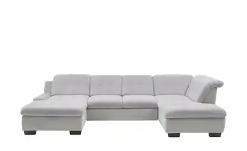 Lounge Collection Wohnlandschaft Davinci Silbergrau rechts Grundfunktion