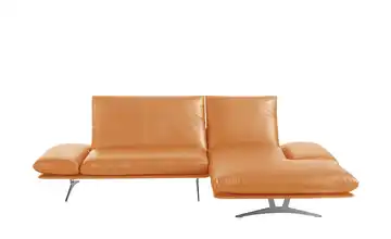 KOINOR Ecksofa Echtleder Francis Goldfarben rechts 1