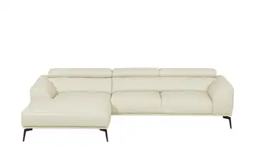 Ecksofa Atlanta Creme links Erweiterte Funktion