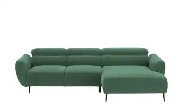 switch Ecksofa Allisson rechts Grün Erweiterte Funktion