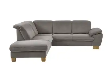 meinSofa Ecksofa Raica-S Grau links ohne