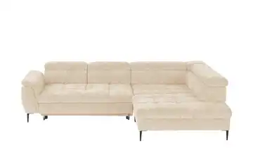 switch Ecksofa Denver rechts Erweiterte Funktion Creme