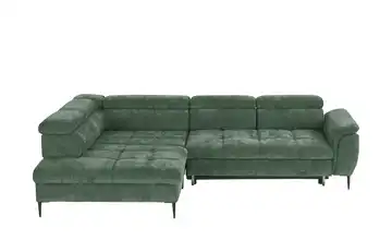 switch Ecksofa Denver links Erweiterte Funktion Mintgrün