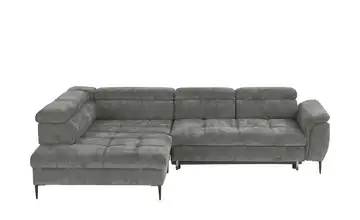 switch Ecksofa Denver links Erweiterte Funktion Grau
