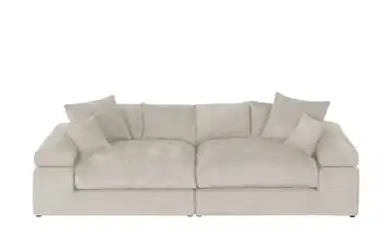smart Big Sofa Lianea Beige Webstoff