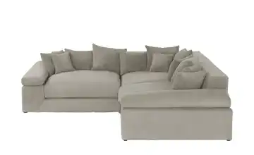 smart Ecksofa Lianea Schlamm Cordstoff