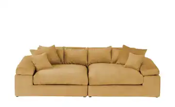 smart Big Sofa Lianea Gelb Chenille