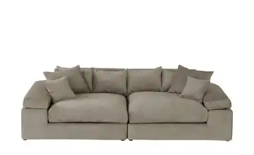 smart Big Sofa Lianea Schlamm Chenille