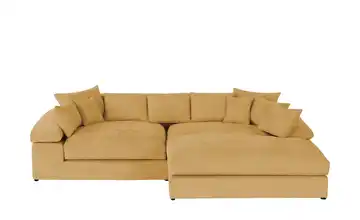 smart Ecksofa Lianea rechts Gelb Chenille