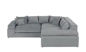 smart Ecksofa Lianea Grau Webstoff