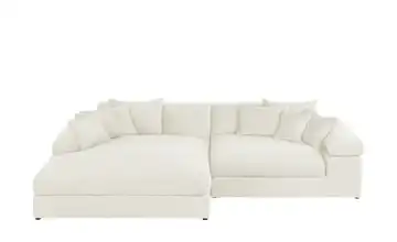 smart Ecksofa Lianea links Creme Webstoff