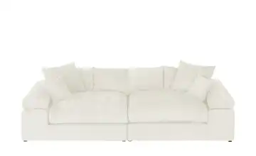smart Big Sofa Lianea Creme Webstoff