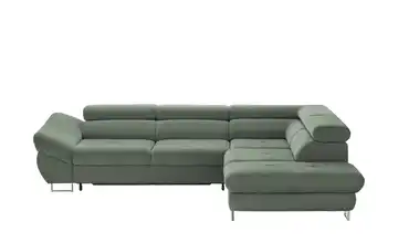 switch Ecksofa Fabio Khaki Erweiterte Funktion rechts