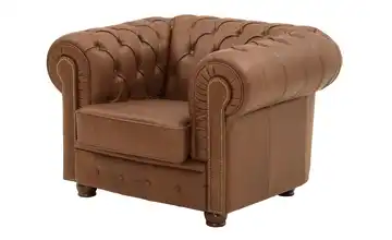 Max Winzer Sessel Norwin Cognacbraun