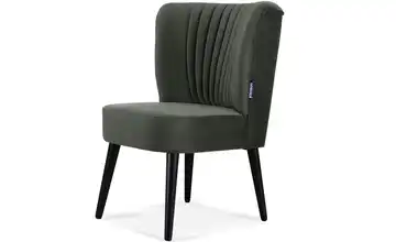 KONSIMO Sessel Duco Graphit Schwarz
