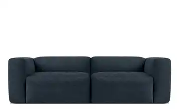 KONSIMO Einzelsofa Buffo Webstoff Dunkelblau 4 250 cm