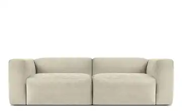 KONSIMO Einzelsofa Buffo Webstoff Creme 4 250 cm